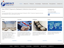 Tablet Screenshot of impactlifestyle.com.sg